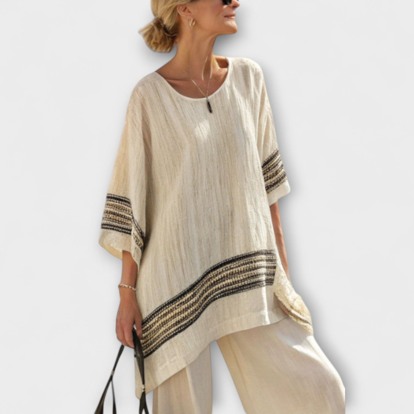 Lauren - Woven Texture Relaxed Set