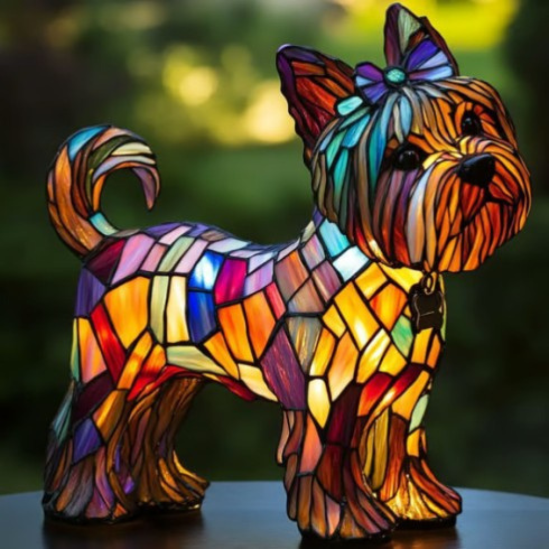 Zouzou | Magical Lamp for Dogs in Colored Glass