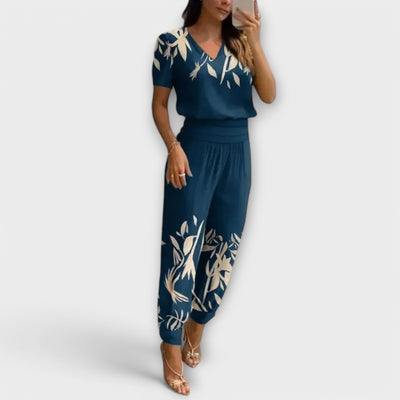 Irmelin – Elegantní set s topem a kalhotami